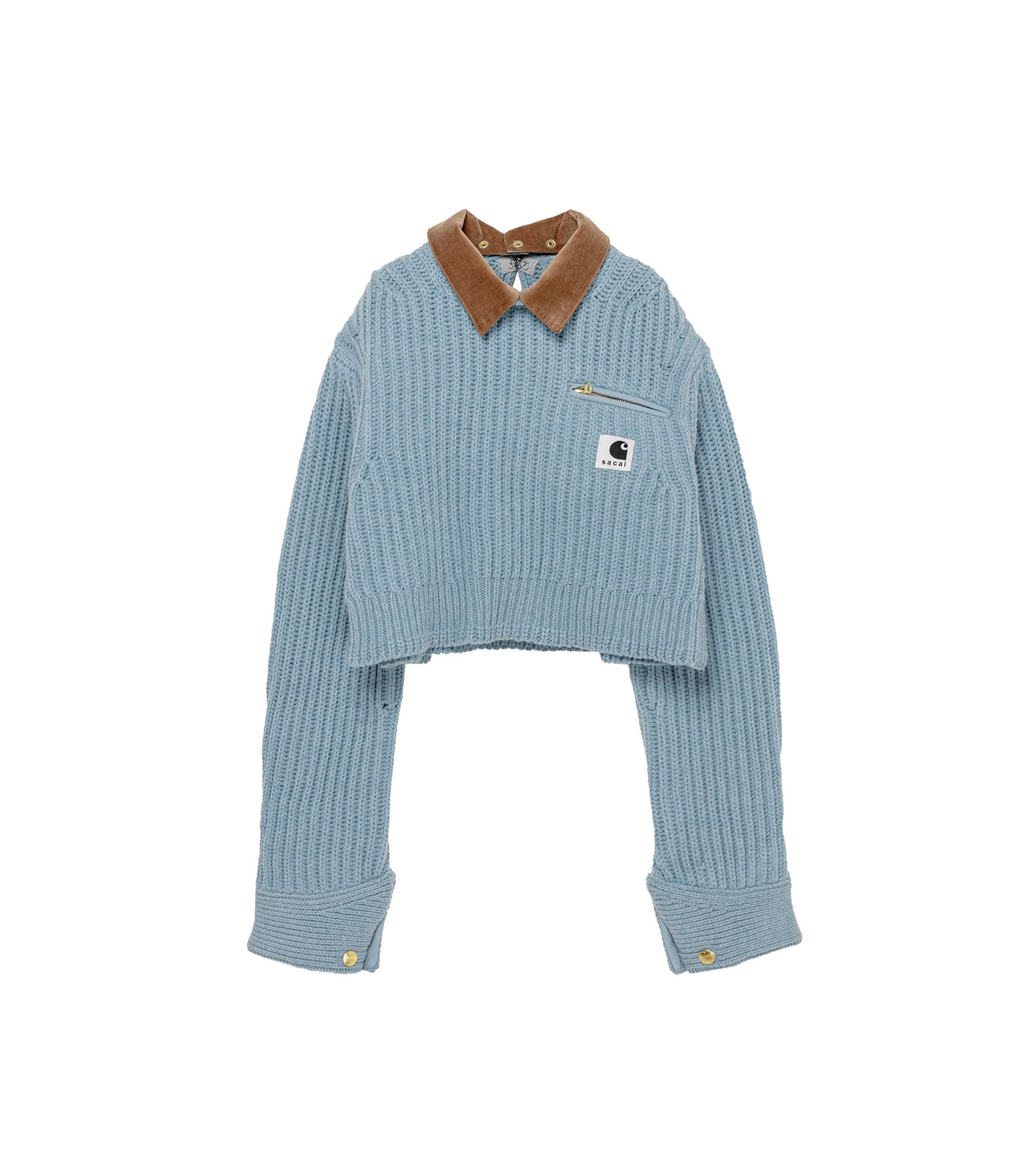 Knit Pullover Detroit (LIGHT BLUE)